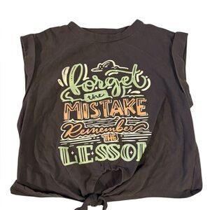 Cider Crop Top Size XS